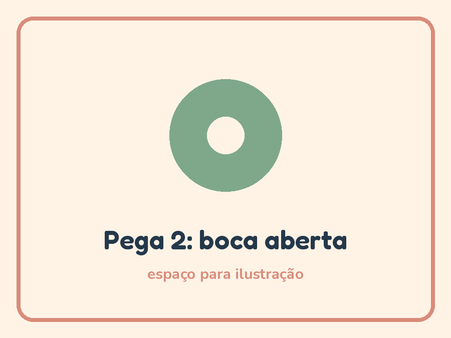 Ilustração da boca bem aberta
